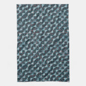 Kurze Schachplätze, die destruktiven Mosaiken ausg Geschirrtuch (Vertikal)