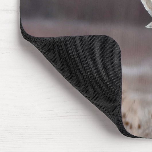 Kurze Schale mit Rotbarn Mousepad (Ecke)