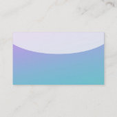 Kurze Top v4d - weiche Gradients Business Card Visitenkarte (Rückseite)