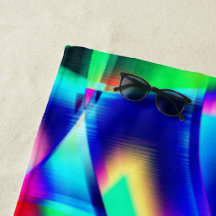 Kurze und sehr farbenfrohe Formen, grüne Prägungen