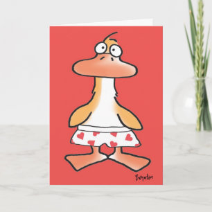 KURZE Valentine von Boynton Feiertagskarte