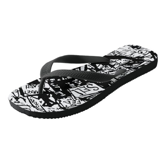 KURZE VERKÄUFER BADESANDALEN (Schrägansicht)