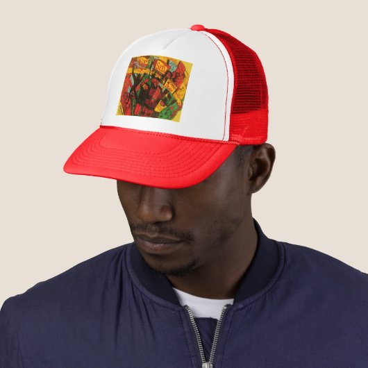 kurze Verkäufer Truckerkappe (Beispiel)