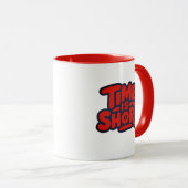 Kurze Zeit Motivations-Typografie-Design Tasse (VorderseiteRechts)