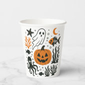 Kürzen im Ozean Pappbecher (Rückseite)