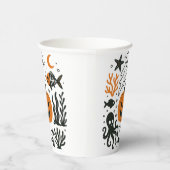 Kürzen im Ozean Pappbecher (Rechts)