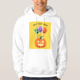 Kürzen in halloween mit Ballons bearbeitbar Hoodie