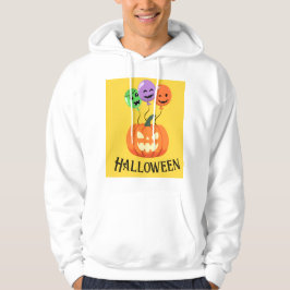 Kürzen in halloween mit Ballons bearbeitbar Hoodie