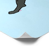 Kürzen Sie Ihr Hundeschild, fügen Sie Text, Poster (Ecke)