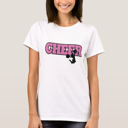 kurzer Hülsen-T - Shirt der Cheerleader (Vorderseite)