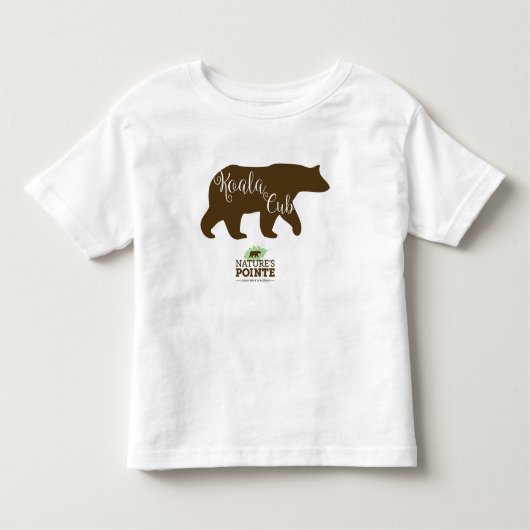 Kurzer Hülsen-T - Shirt Koala-CUBs (Vorderseite)