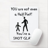 Kurzer Leute-Spaß - für große Leute Mousepad (Mit Mouse)