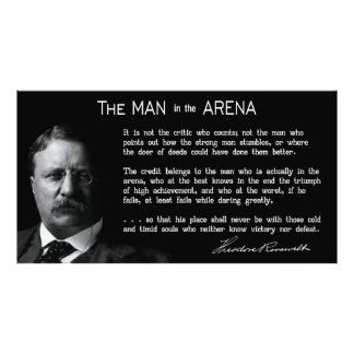 Kurzer Mensch in der ARENA-Rede 1910 Fotodruck