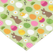 Kurzer Ostertafel Tischläufer (Ecke)