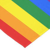 Kurzer Rainbow-Flag-Tischläufer Kurzer Tischläufer (Ecke)