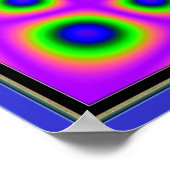 Kurzer Raum und Schwimmlobe Poster (Ecke)