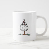 Kurzer Santa Santa Santa Santa Santa Jumbo-Tasse (Rechts)