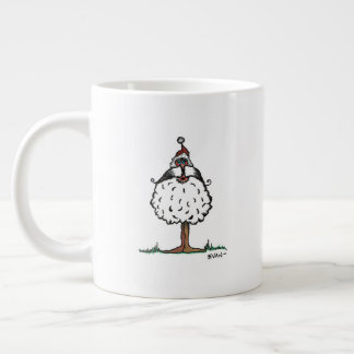 Kurzer Santa Santa Santa Santa Santa Jumbo-Tasse