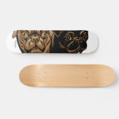 Kurzer Schnauze-BrauenSkateboard Skateboard (Horizontal)