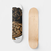 Kurzer Schnauze-BrauenSkateboard Skateboard (Vorderseite)