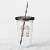 Kurzer Sleevez-Cup Acryltrinkbecher (Rückseite)