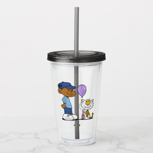 Kurzer Sleevez-Cup Acryltrinkbecher (Vorderseite)