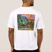 Kurzer T - Shirt die Hülse der heftigen (Rückseite)