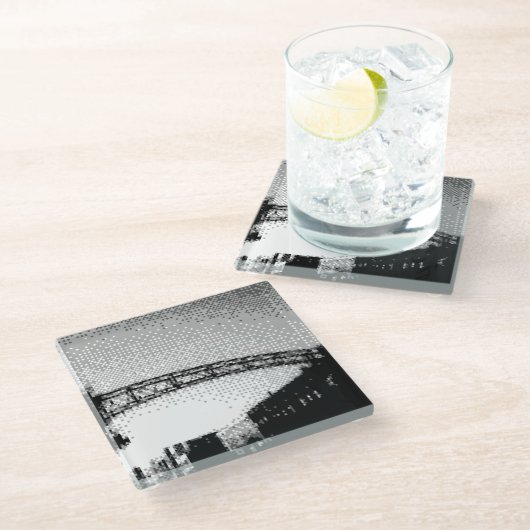 kurzer Untersetzer (Schrägansicht)