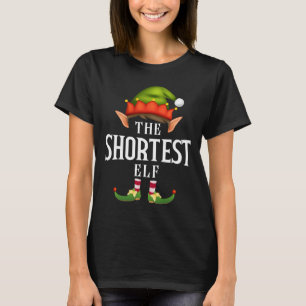 Kurzes Elf Group Fun Weihnachten Pajama Party T-Shirt