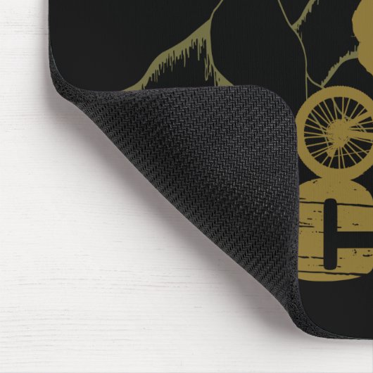 kurzes Fahrrad Mousepad (Ecke)