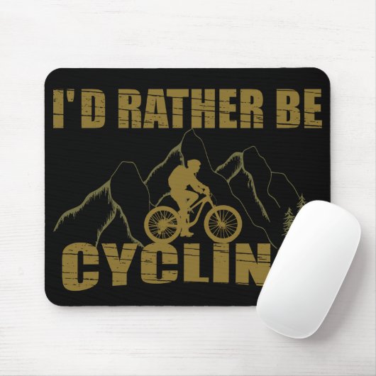 kurzes Fahrrad Mousepad (Mit Mouse)