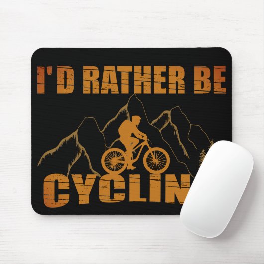 kurzes Fahrrad Mousepad (Mit Mouse)