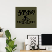 kurzes Fahrrad Poster (Heimbüro)