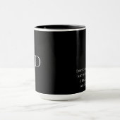 Kurzes Gedicht für Vater Tasse (Zentrum)