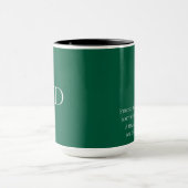 Kurzes Gedicht für Vater Tasse (Zentrum)