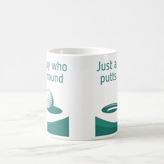 kurzes Golfangebot Kaffeetasse (Mittel)