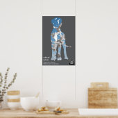 Kurzes Great Dane Plakat (Küche)