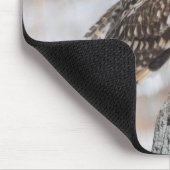 Kurzes Owl Mousepad (Ecke)