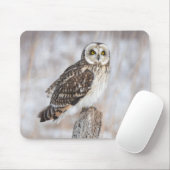 Kurzes Owl Mousepad (Mit Mouse)