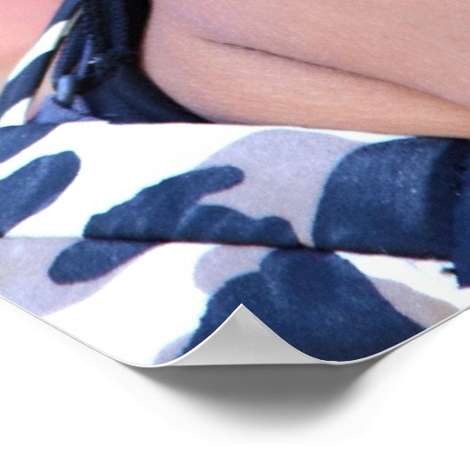 Kurzes Rocker Cut Salon Poster (Ecke)