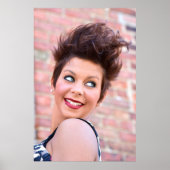 Kurzes Rocker Cut Salon Poster (Vorne)