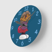 Kurzes Sleevez Runde Wanduhr (Winkel)