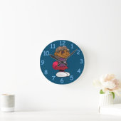 Kurzes Sleevez Runde Wanduhr (Zuhause)