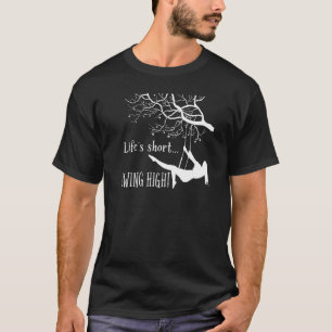 Kurzes Swing High Motivierend T-Shirt