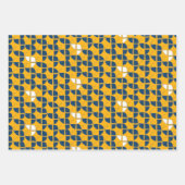 KURZFRISTIG Niedliches Retro-Kinderzimmer-Muster G Geschenkpapier Set (Vorderseite)