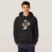 Kurzfristige Katzen Torntuch Kitten 1 Hoodie (Vorne ganz)