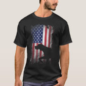 Kurzfristige polnische Flagge T-Shirt (Vorderseite)