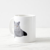 Kurzhaarkatze Kaffeetasse (Vorderseite Links)