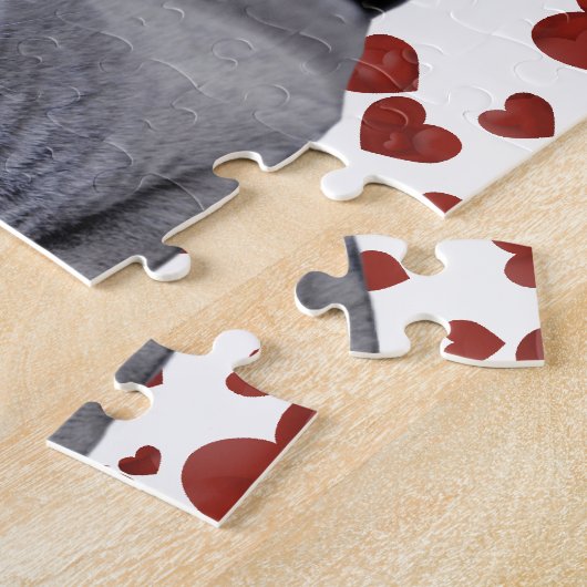 Kurzhaarkatze Puzzle (Seite)