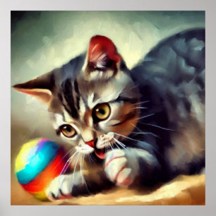 Kurzkatze Poster